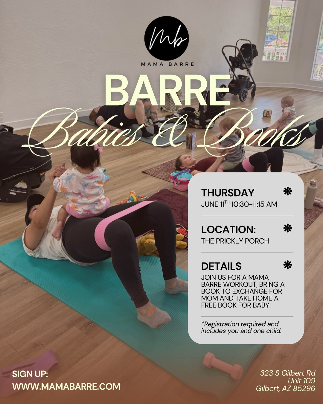 Barre & Books 6/11 👶🏼📚