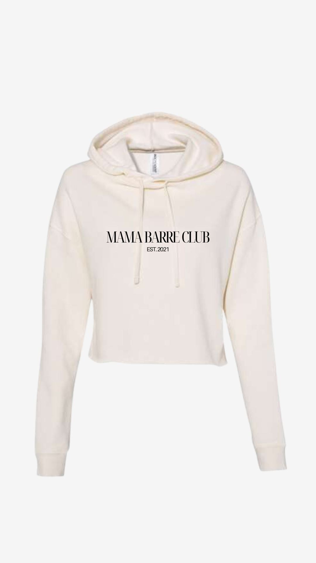 Mama Cropped Hoodies (Custom)