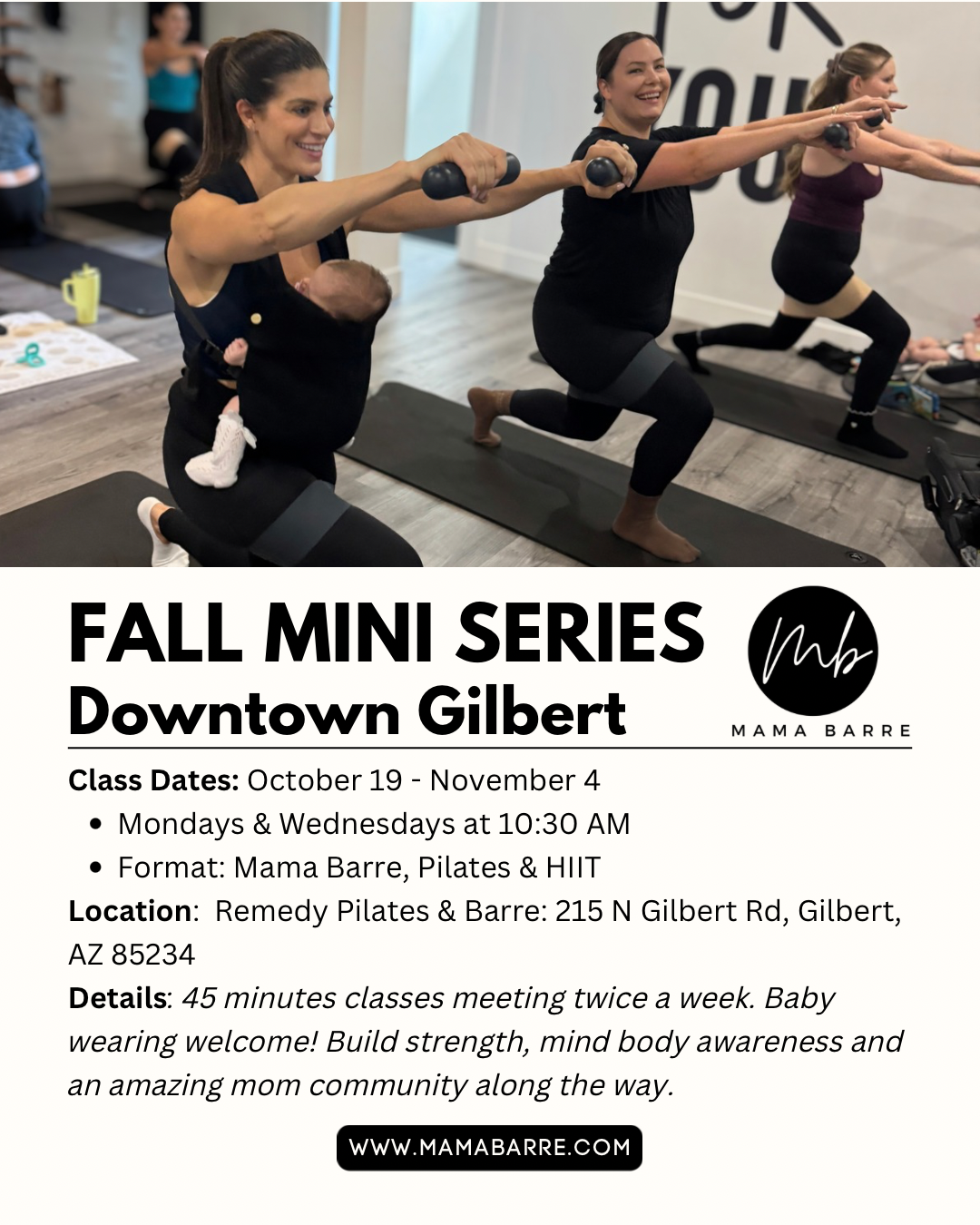 Fall Series: Gilbert 10/19/11/4