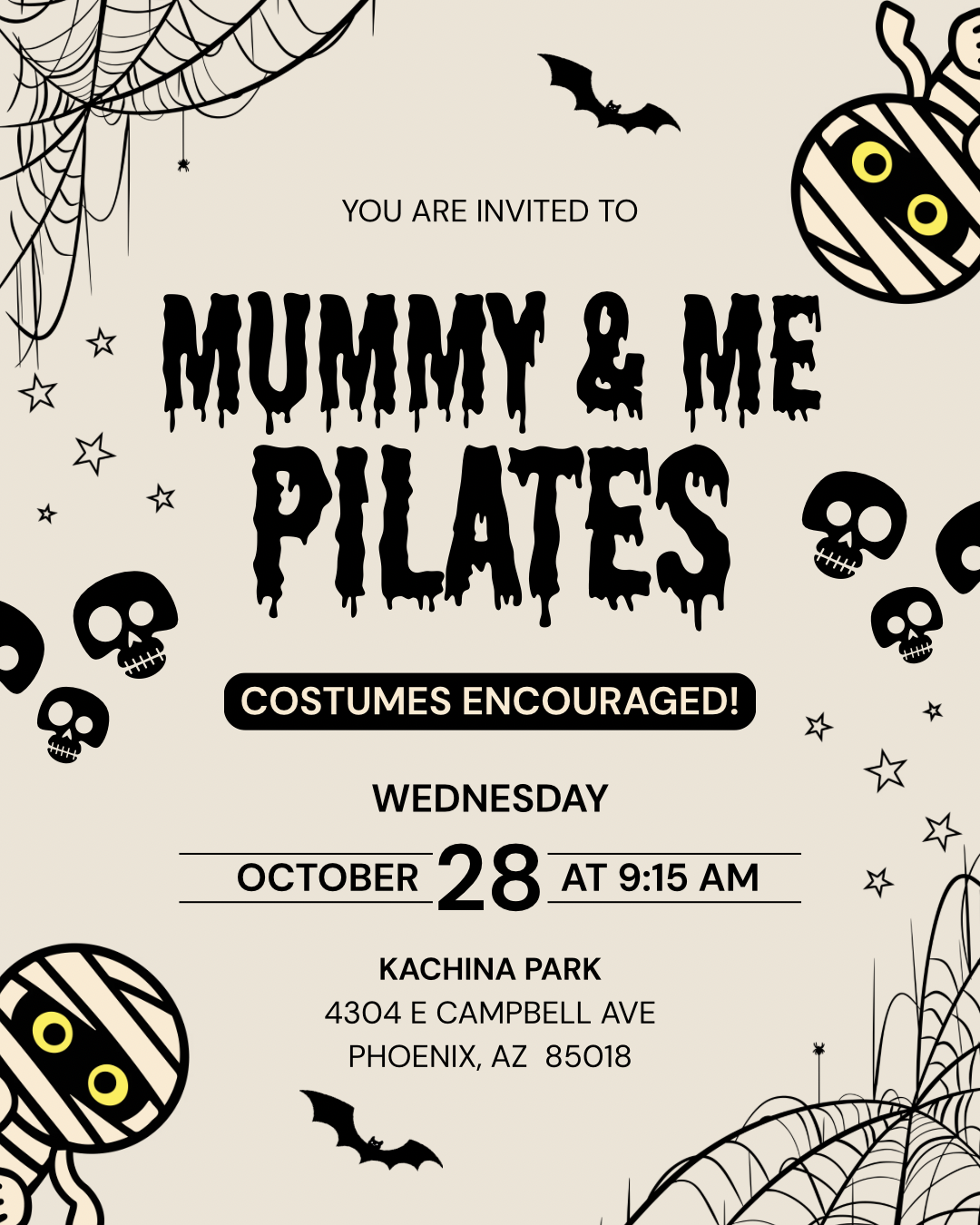 Mummy & Me Pilates 10/28