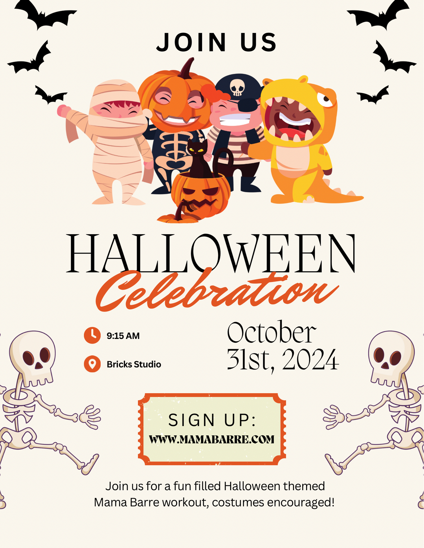 Halloween at Bricks 10/31 🎃