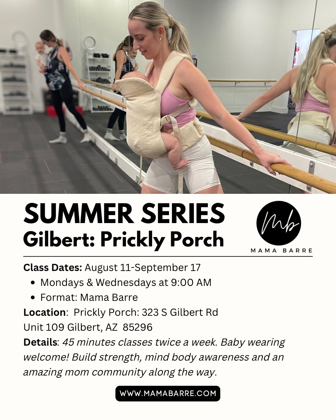 Summer Series: Gilbert 8/11-9/17