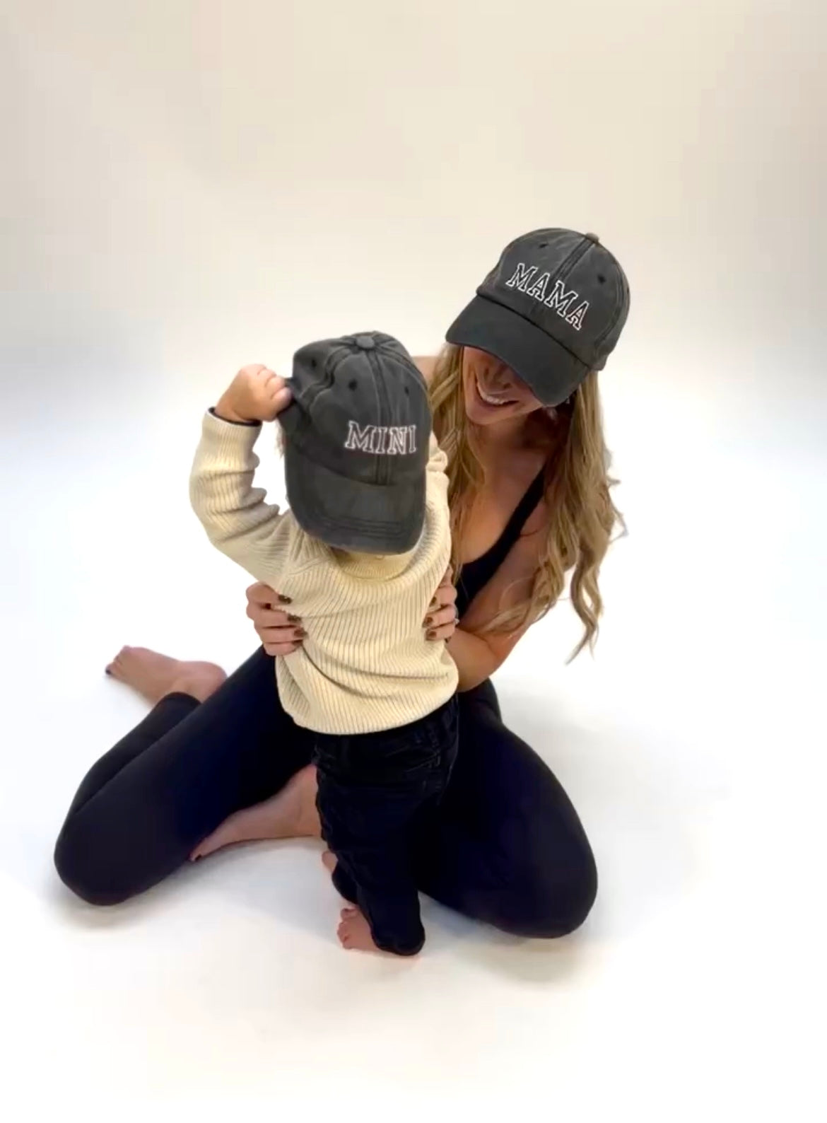 Mama & Mini Matching Embroidered Hat
