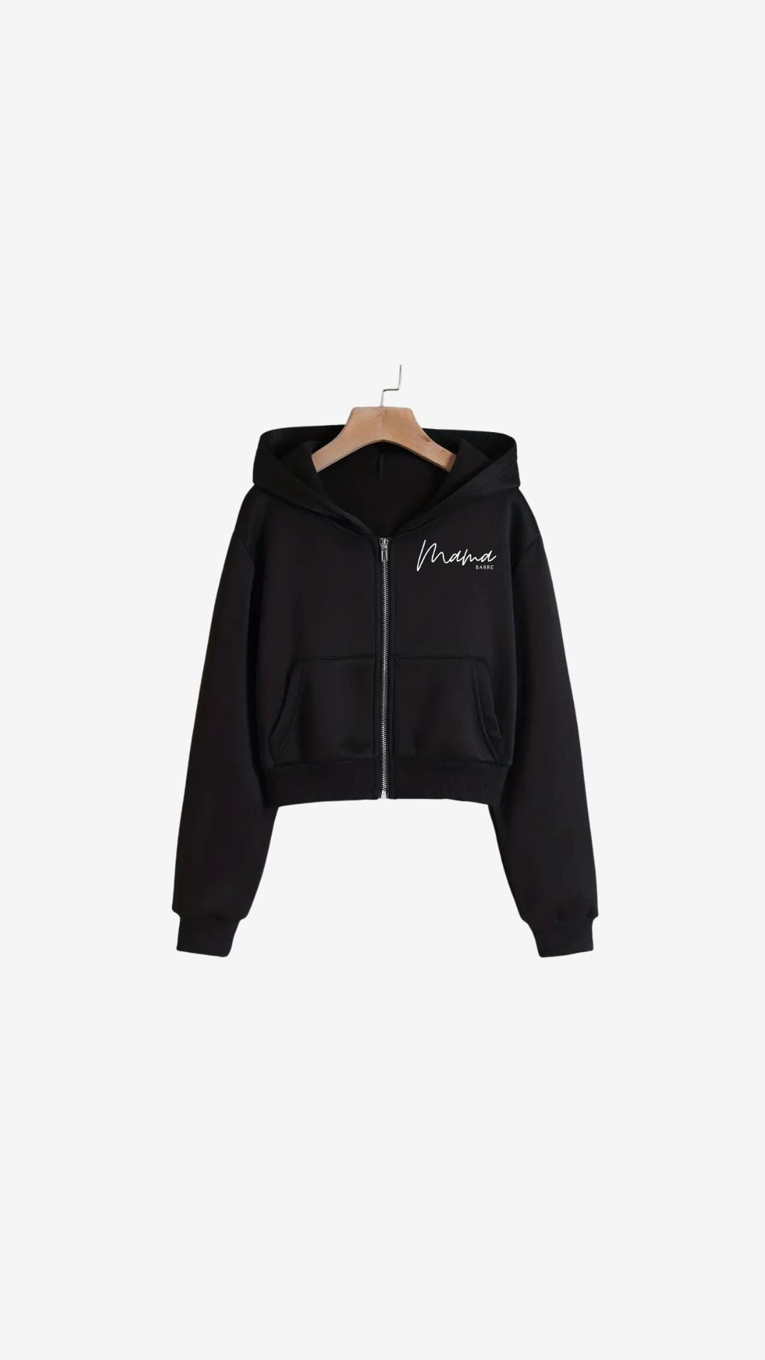 Mama Cropped Hoodies (Custom)