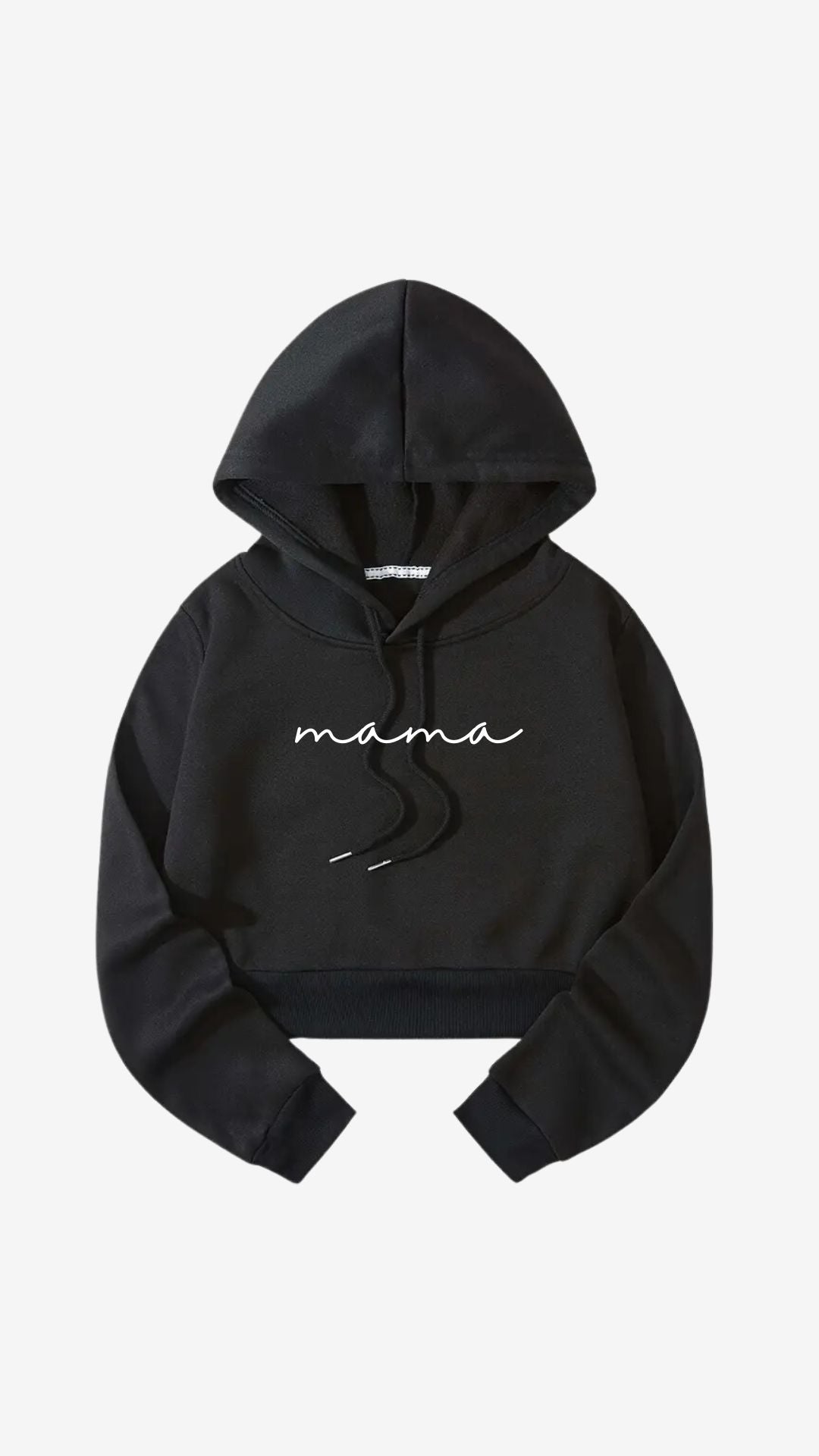 Mama Cropped Hoodies (Custom)