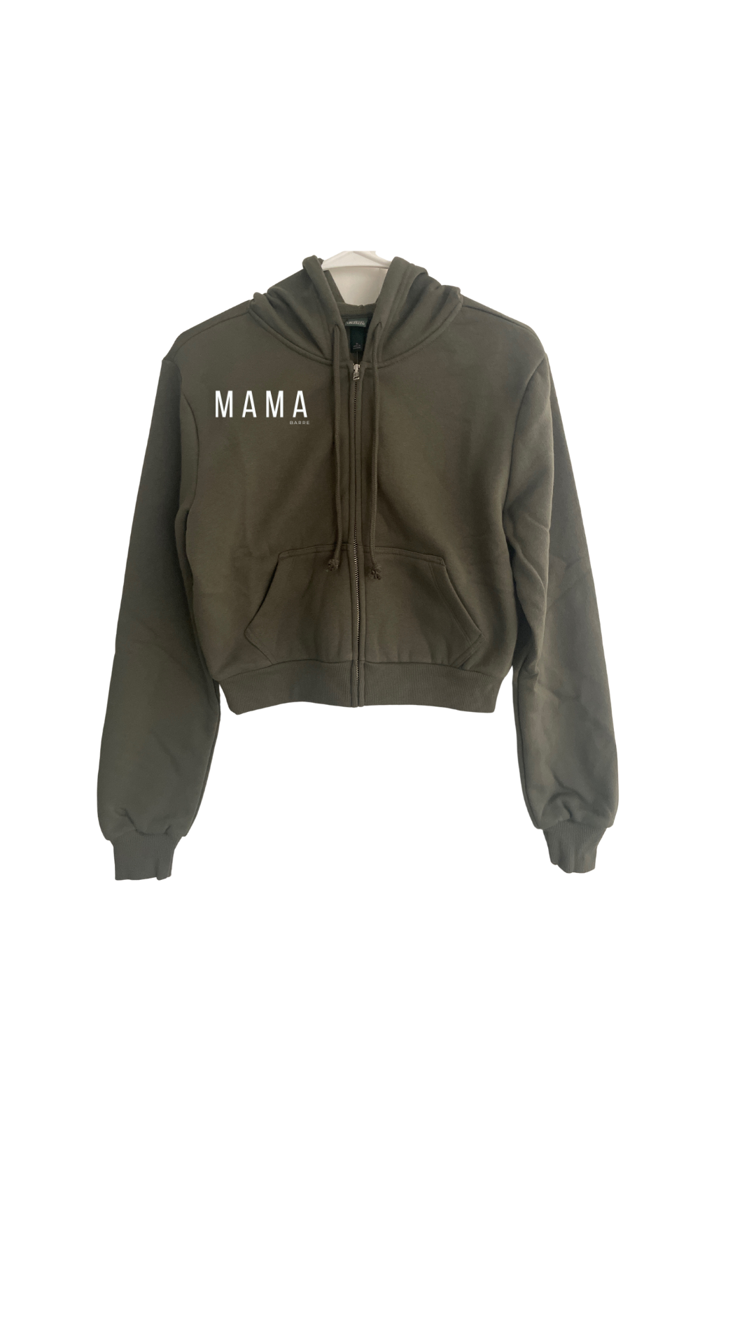 Mama Cropped Hoodies (Custom)