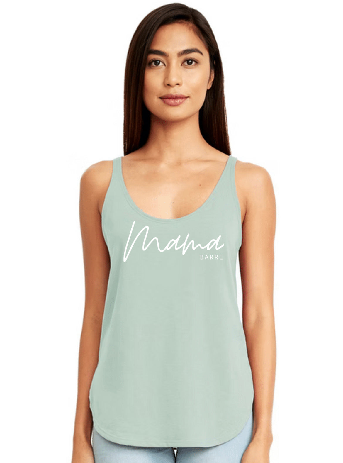 Mama Barre Script Pocket Tank
