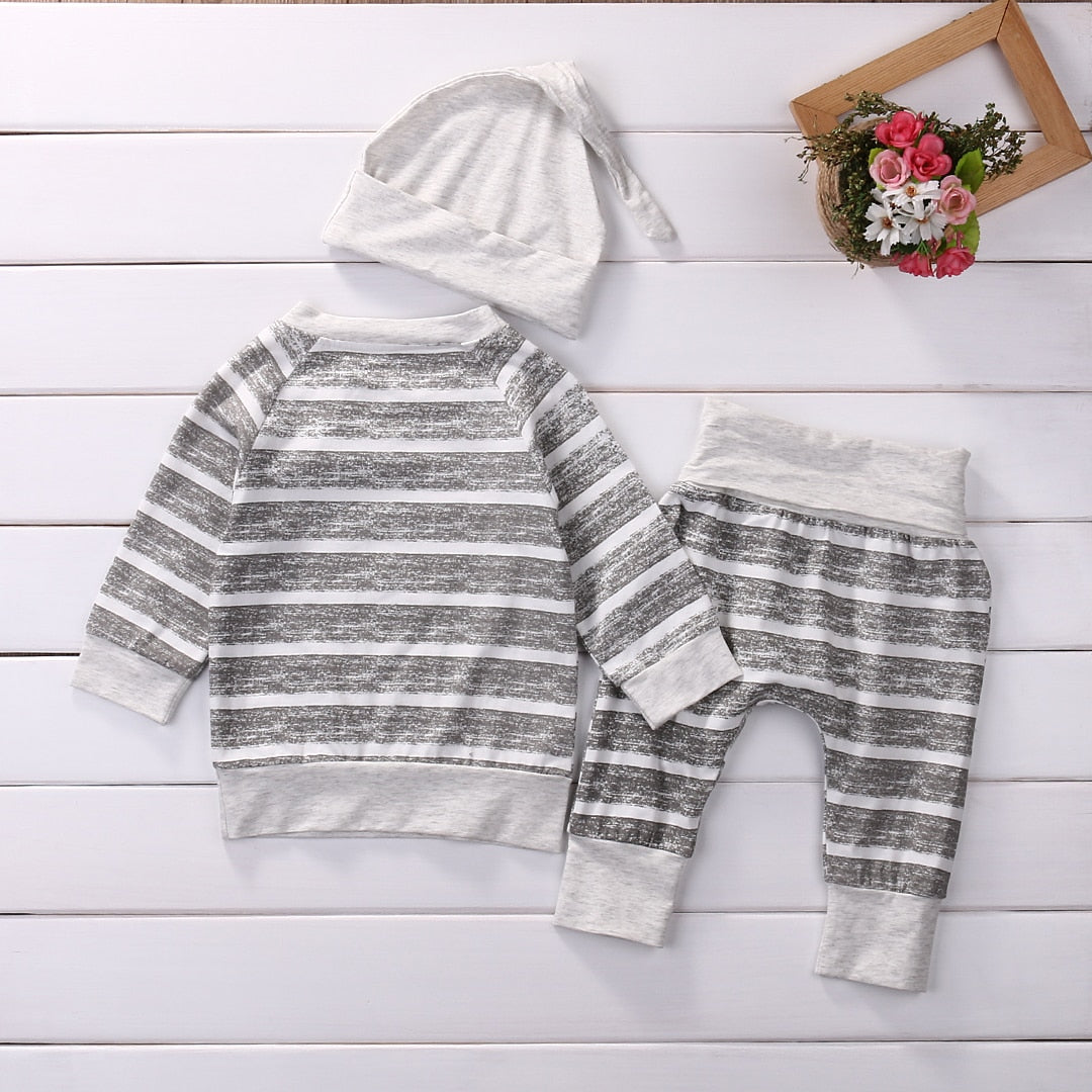 3 Piece Striped Set
