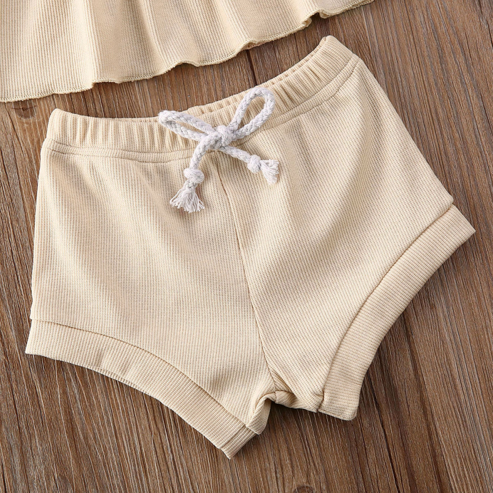 2 Piece Dress/Shorts Set