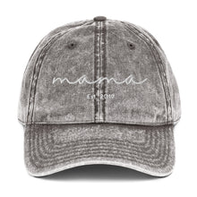 Load image into Gallery viewer, Mama Est. 2019 Vintage Hat
