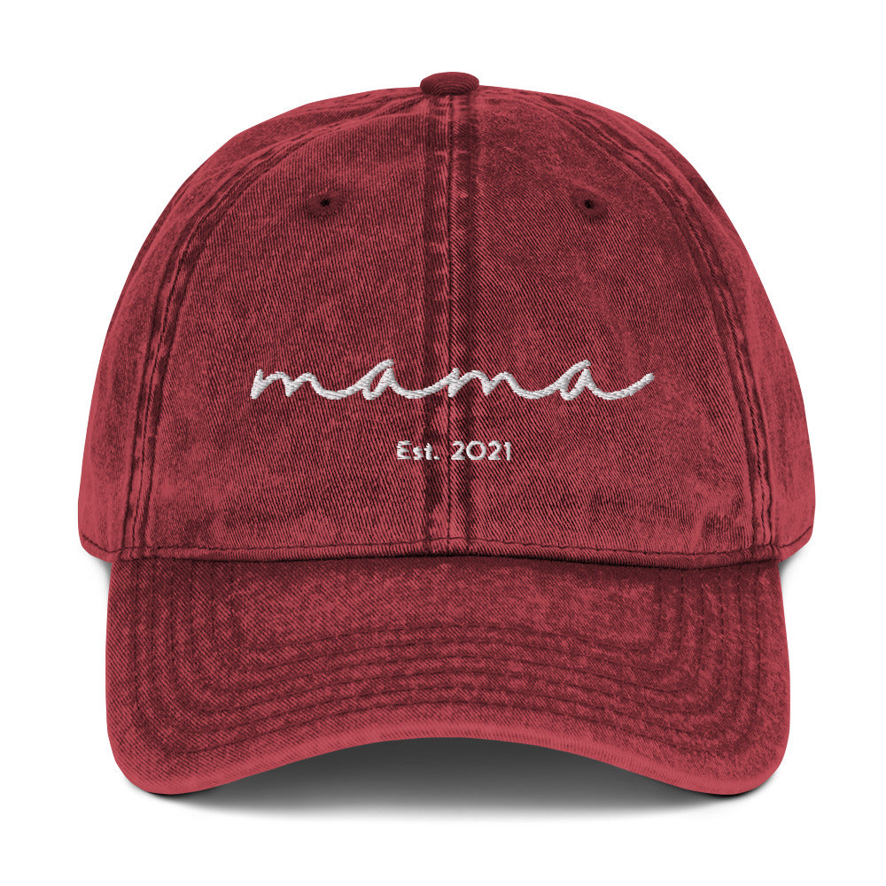 Mama Est. 2021 Hat (Customizable)