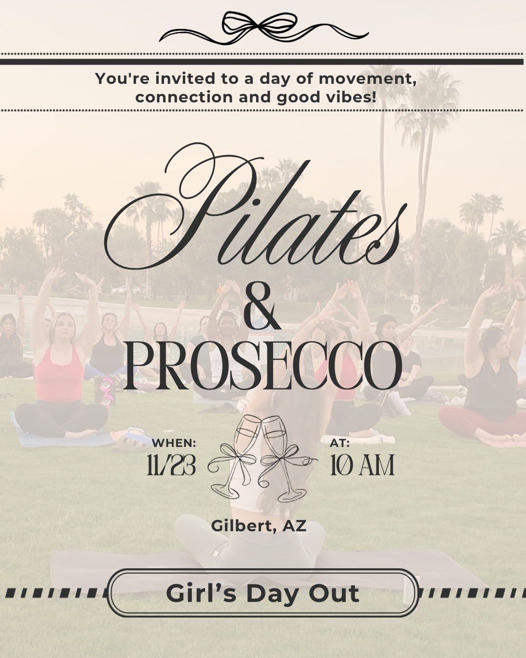 Pilates & Prosecco 11/23
