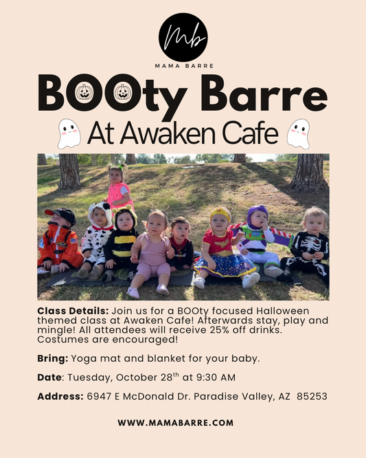 👻BOOty Barre: Awaken Cafe 10/28