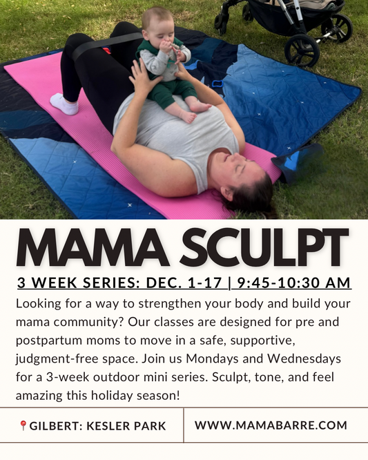 Mama Sculpt: Gilbert 12/1-12/17