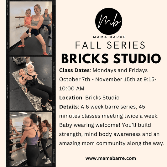 Mama Barre Fall Series: Bricks Phoenix 10/7-11/15