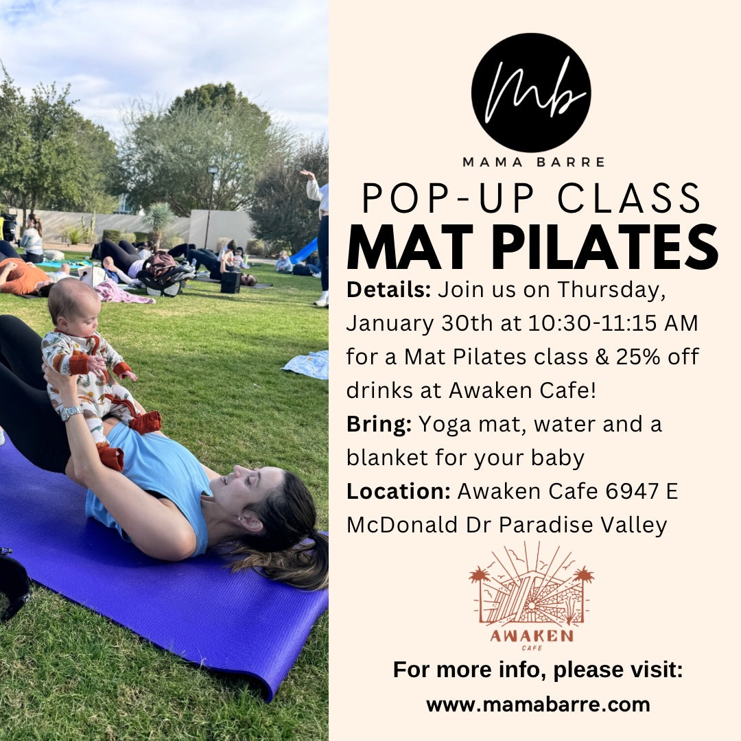 Pilates Pop-Up Class: Awaken Cafe