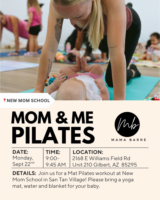 Mom & Me Pilates Pop-Up 9/22