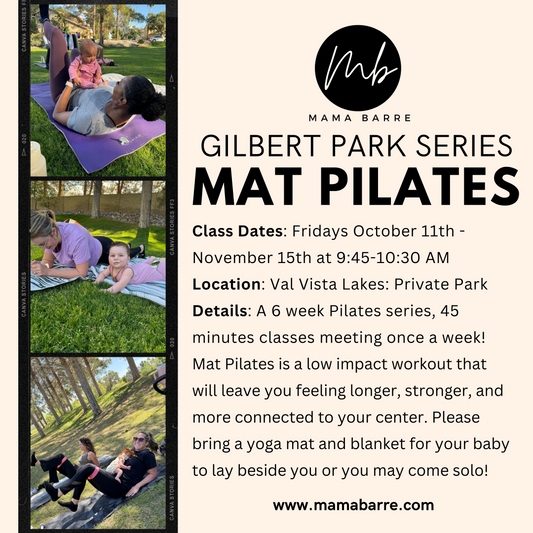 Pilates Park Series: Gilbert 10/11-11/15