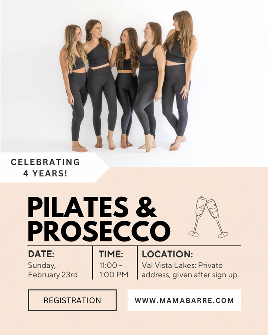 Pilates & Prosecco 🥂 2/23