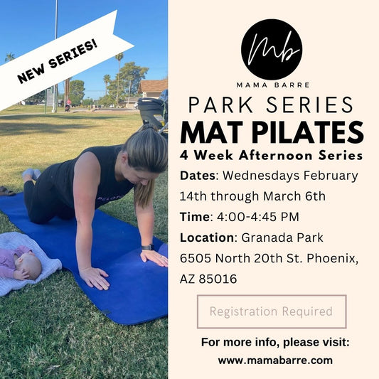 Pilates in the Park: 2/14-3/6