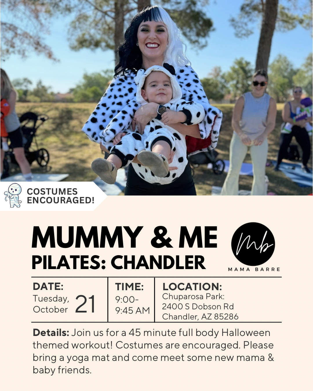 Mummy & Me Pilates 10/21