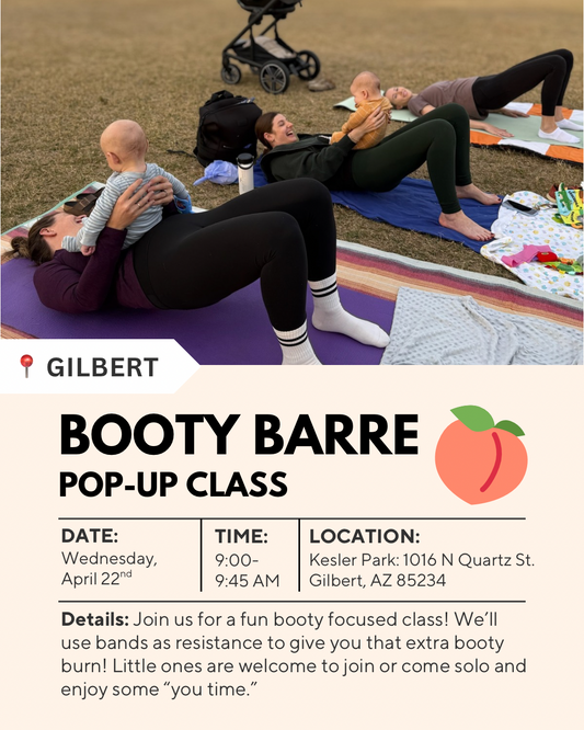 🍑Booty Barre 4/22