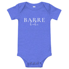 Load image into Gallery viewer, Barre Babe Script Onesie
