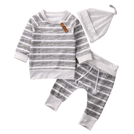 3 Piece Striped Set
