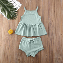 Load image into Gallery viewer, 2 Piece Dress/Shorts Set
