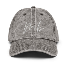 Load image into Gallery viewer, Vintage &quot;Mb&quot; Denim Hat
