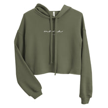 Load image into Gallery viewer, Mama Est. 2021 Cropped Hoodie
